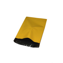 Enveloppe d&#39;emballage en plastique jaune de courrier de LDPE / HDPE